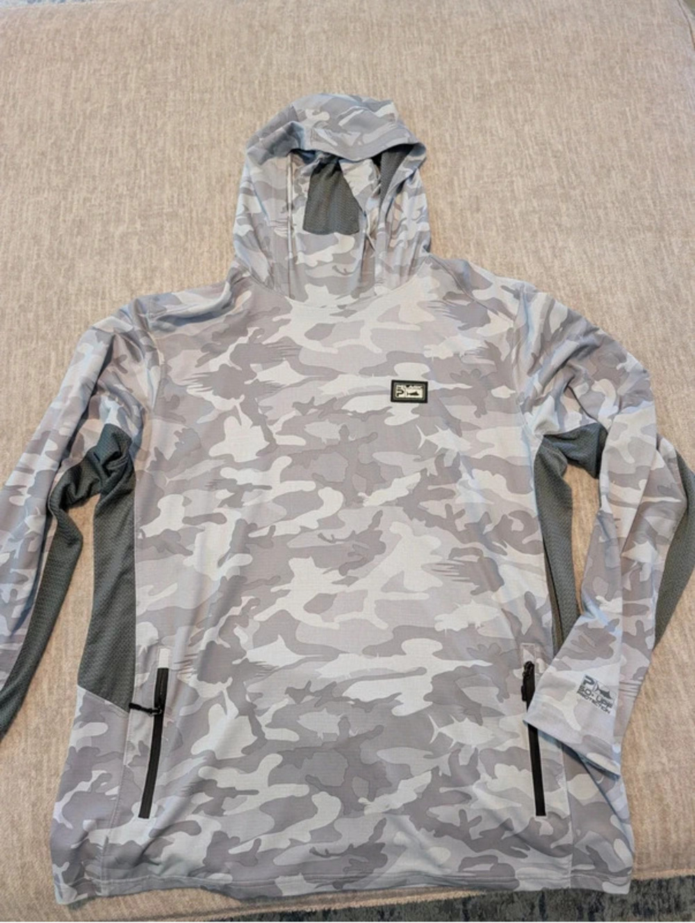 Pelagic Men's UPF 50+ Protection Camo Hoodie